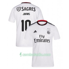 Camisolas de Futebol Benfica Jonas 10 Equipamento Alternativa 2018/19 Manga Curta